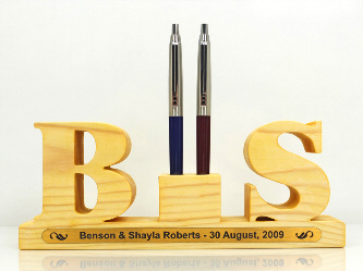 Personalized Wedding Wooden Name Puzzles
